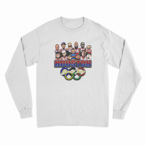 Rapper Houston Dream Team Long Sleeve T-Shirt