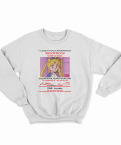Sailor Moon Transfiguration Laluna Water Ice Moon Sweatshirt