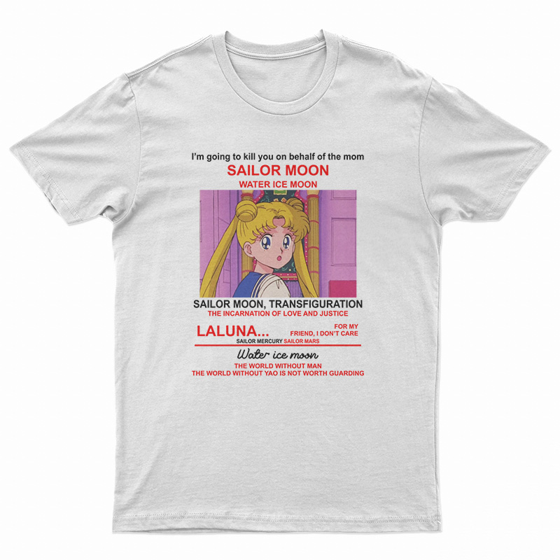 Sailor Moon Transfiguration Laluna Water Ice Moon T-Shirt