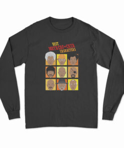 Samuel L Jackson Best Motherfucker Characters Long Sleeve T-Shirt