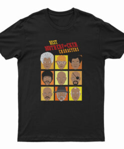 Samuel L Jackson Best Motherfucker Characters T-Shirt