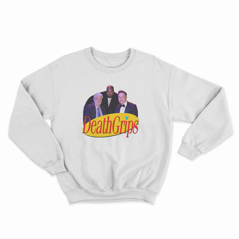 Seinfeld Death Grips Elon Musk Kanye West George Lucas Sweatshirt