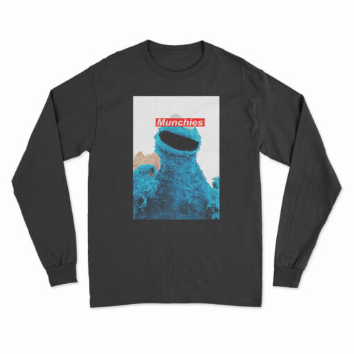 Sesame Street Cookie Monster Munchies Long Sleeve T-Shirt