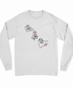 Skeleton Shut Up Brain Long Sleeve T-Shirt