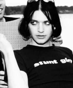 Brian Molko Wearing Stunt Girl T-Shirt