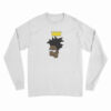 The Simpsons Bartsquiat Bart Simpson X Jean Michel Basquiat Long Sleeve T-Shirt