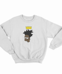 The Simpsons Bartsquiat Bart Simpson X Jean Michel Basquiat Sweatshirt