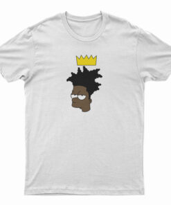 The Simpsons Bartsquiat Bart Simpson X Jean Michel Basquiat T-Shirt