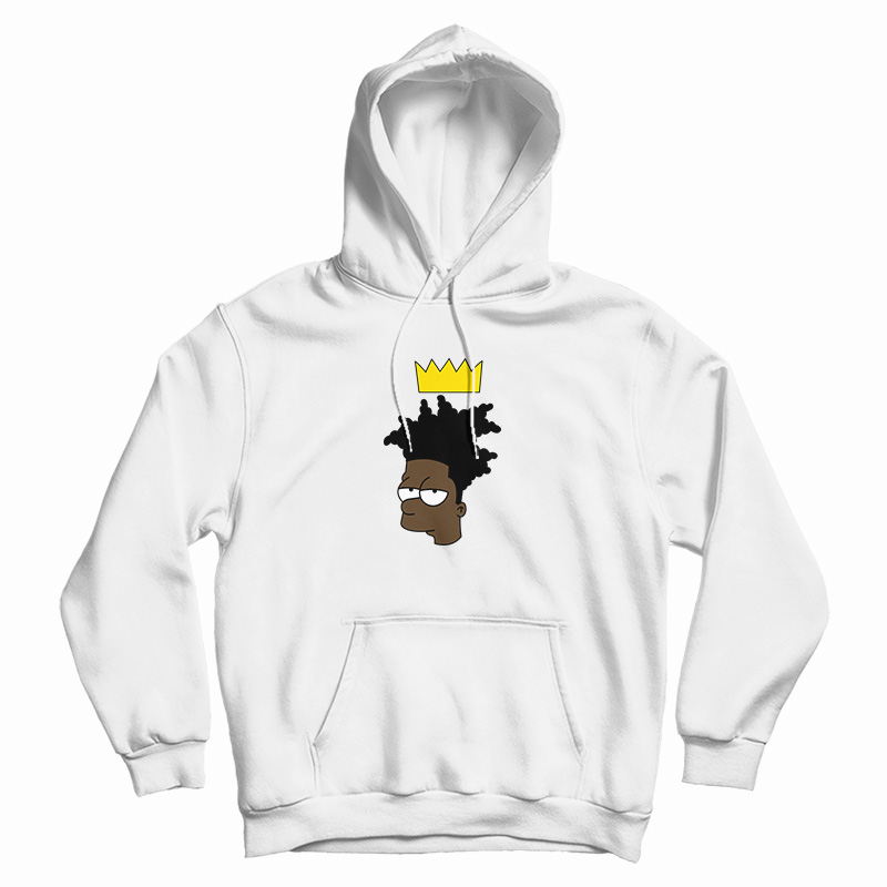 The Simpsons Bartsquiat Bart Simpson X Jean Michel Basquiat Hoodie