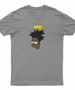 The Simpsons Bartsquiat Bart Simpson X Jean Michel Basquiat T-Shirt