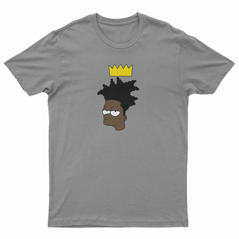 The Simpsons Bartsquiat Bart Simpson X Jean Michel Basquiat T-Shirt