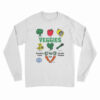 Veggies Genuine Food For Gentle People Long Sleeve T-Shirt