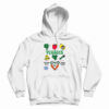 Veggies Genuine Food For Gentle People Hoodie