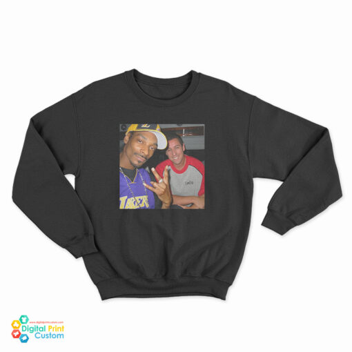 Adam Sandler And Snoop Dogg Sweatshirt