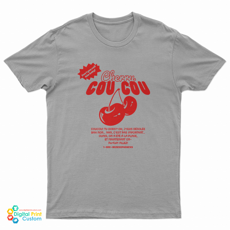 Aesthetic Cherry Cou Cou T-Shirt