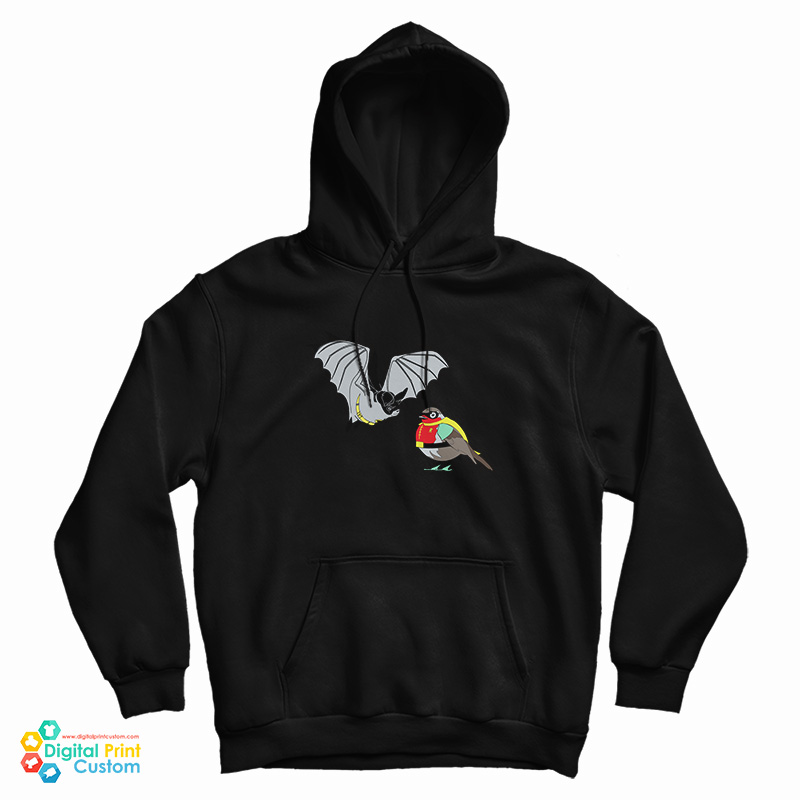 Batman And Robin Bat Bird Hoodie