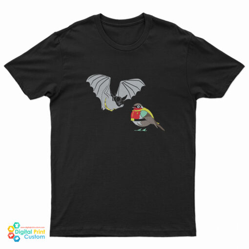 Batman And Robin Bat Bird T-Shirt