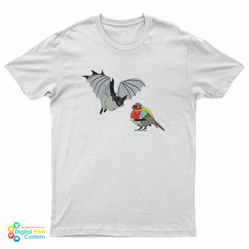 Batman And Robin Bat Bird T-Shirt