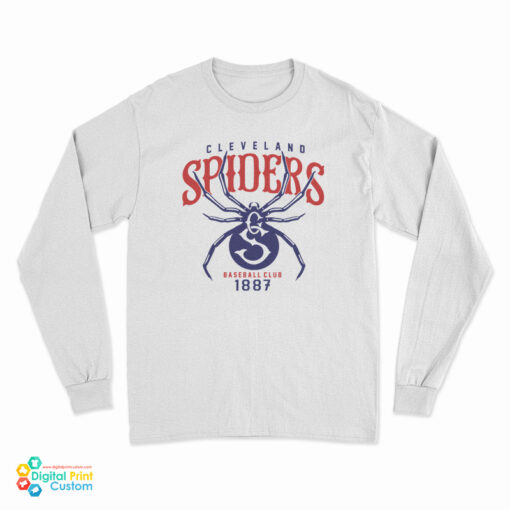 Cleveland Spiders Baseball Club 1887 Long Sleeve T-Shirt