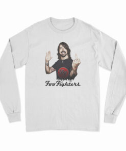 Dave Grohl Foo Fighters Long Sleeve T-Shirt