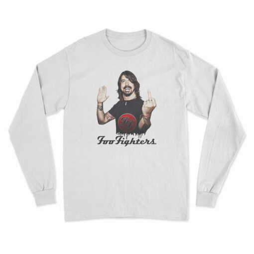 Dave Grohl Foo Fighters Long Sleeve T-Shirt