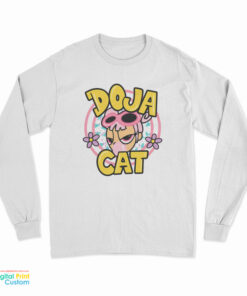 Doja Cat Hot Pink Long Sleeve T-Shirt