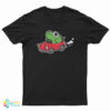 Frog Riding In A Car T-Shirt