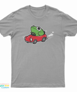 Frog Riding In A Car T-Shirt