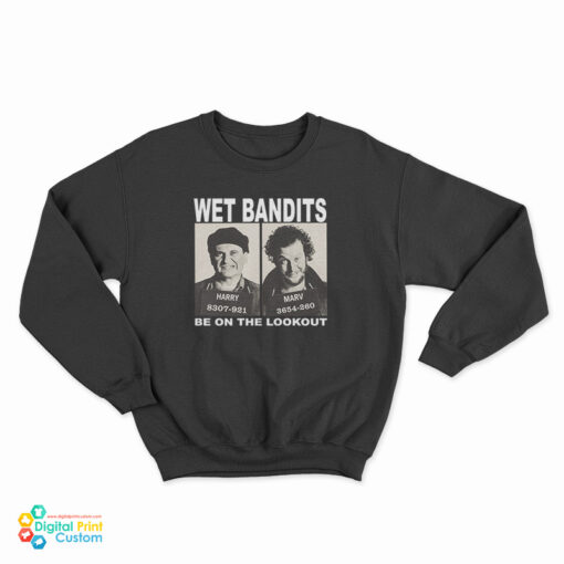 Home Alone Wet Bandits Harry And Marv Sweatshirt