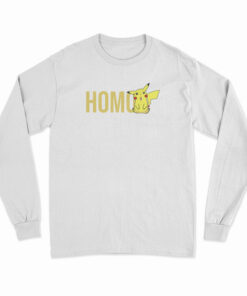Homo Pikachu Pokemon Long Sleeve T-Shirt