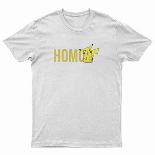 Homo Pikachu Pokemon T-Shirt