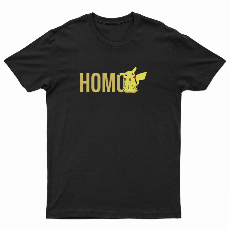 Homo Pikachu Pokemon T-Shirt