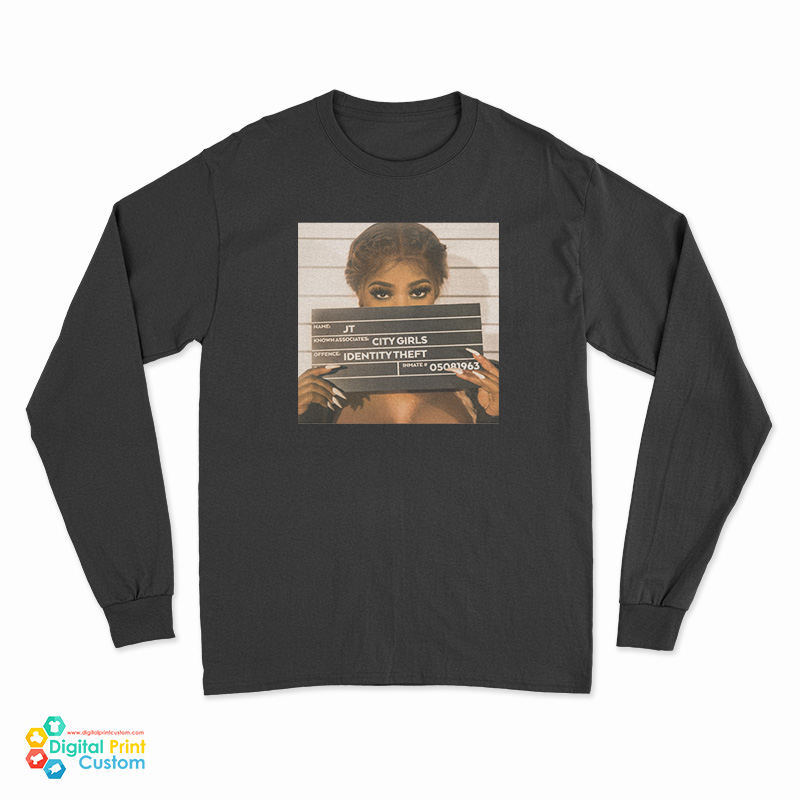 JT City Girls Mugshot Long Sleeve T-Shirt