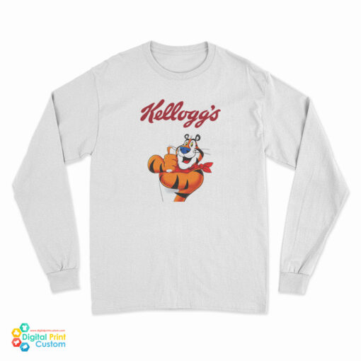 Kelloggs Frosties Tony The Tiger Long Sleeve T-Shirt