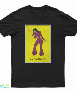 La Cantante Mexican Loteria T-Shirt
