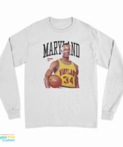 Len Bias Maryland Terrapins Long Sleeve T-Shirt