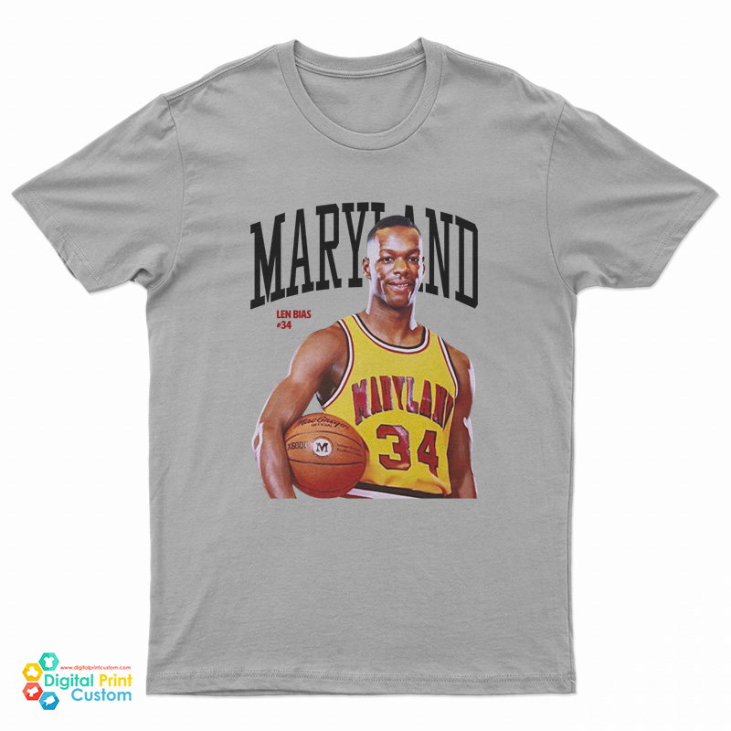 Len Bias Maryland Terrapins T-Shirt