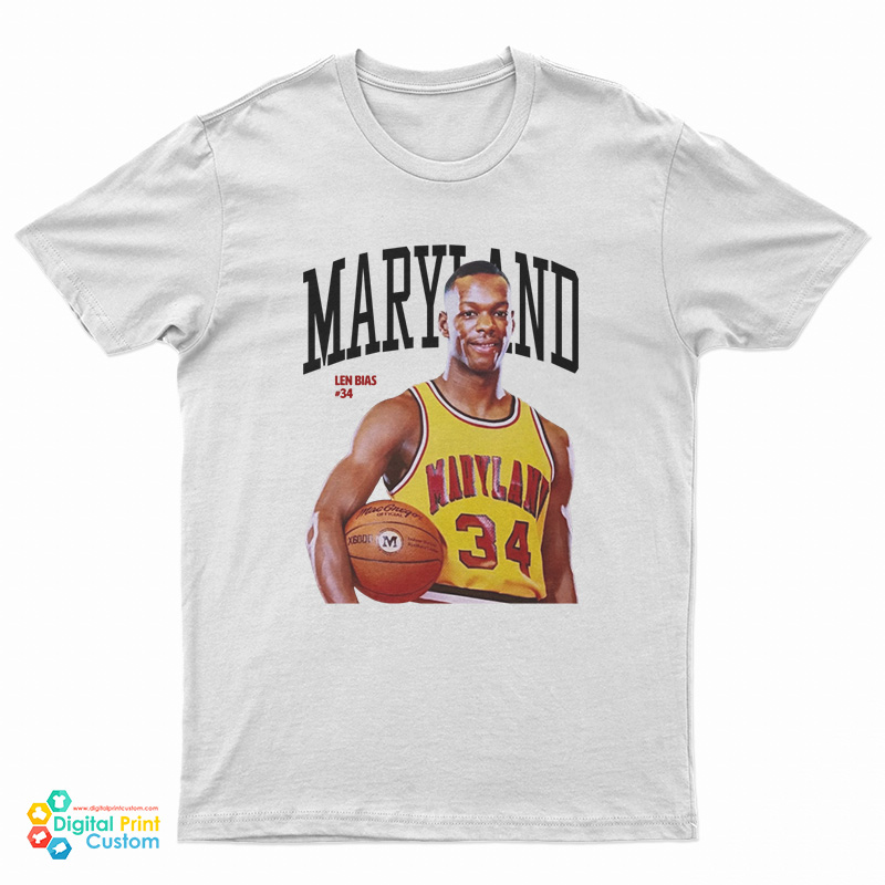 Len Bias Maryland Terrapins T-Shirt