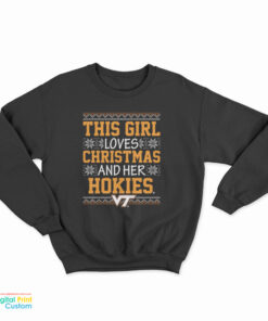 Love Christmas Virginia Tech Sweatshirt