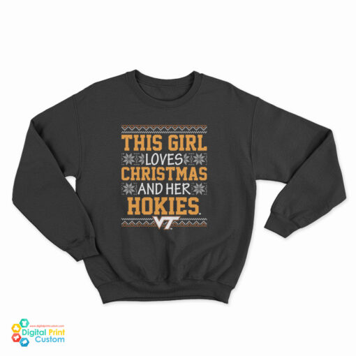 Love Christmas Virginia Tech Sweatshirt