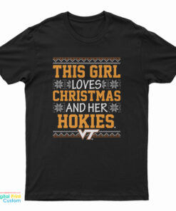 Love Christmas Virginia Tech T-Shirt