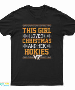 Love Christmas Virginia Tech T-Shirt