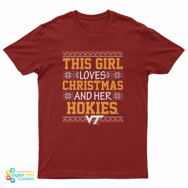 Love Christmas Virginia Tech T-Shirt