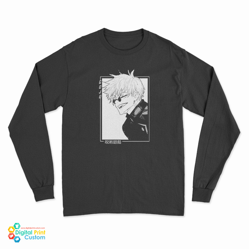 Manga Jujutsu Kaisen Satoru Gojo Long Sleeve T-Shirt