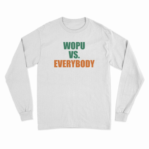 Marcus Freeman Wopu Vs Everybody Long Sleeve T-Shirt