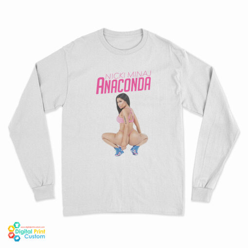 Nicki Minaj Anaconda Long Sleeve T-Shirt