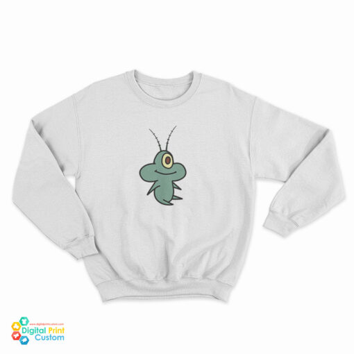 Plankton Eating Popcorn Sweatshirt
