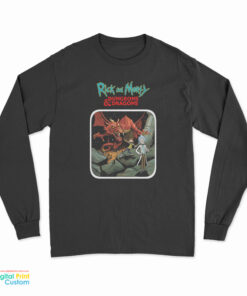 Rick And Morty Vs Dungeons And Dragons Long Sleeve T-Shirt