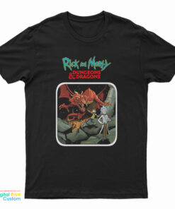 Rick And Morty Vs Dungeons And Dragons T-Shirt