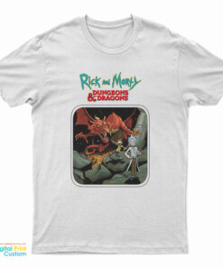 Rick And Morty Vs Dungeons And Dragons T-Shirt